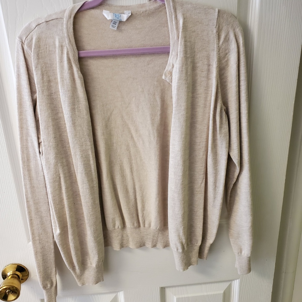NWOT Tan sweater